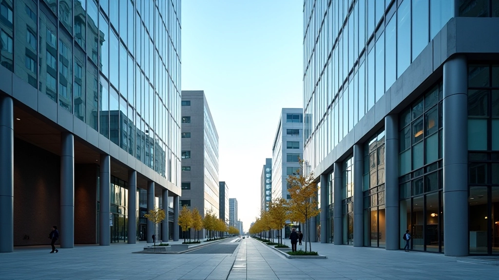 Modern Winnipeg downtown office buildings reflecting local financial services industry